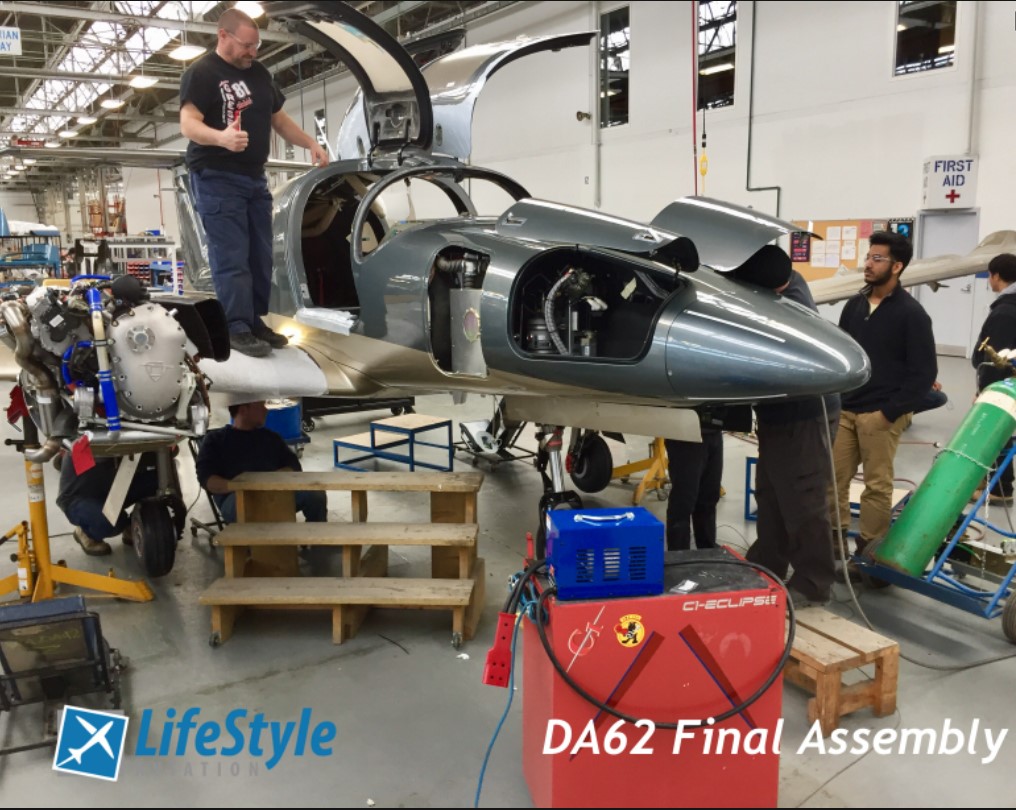 Diamond DA62 Final Assembly