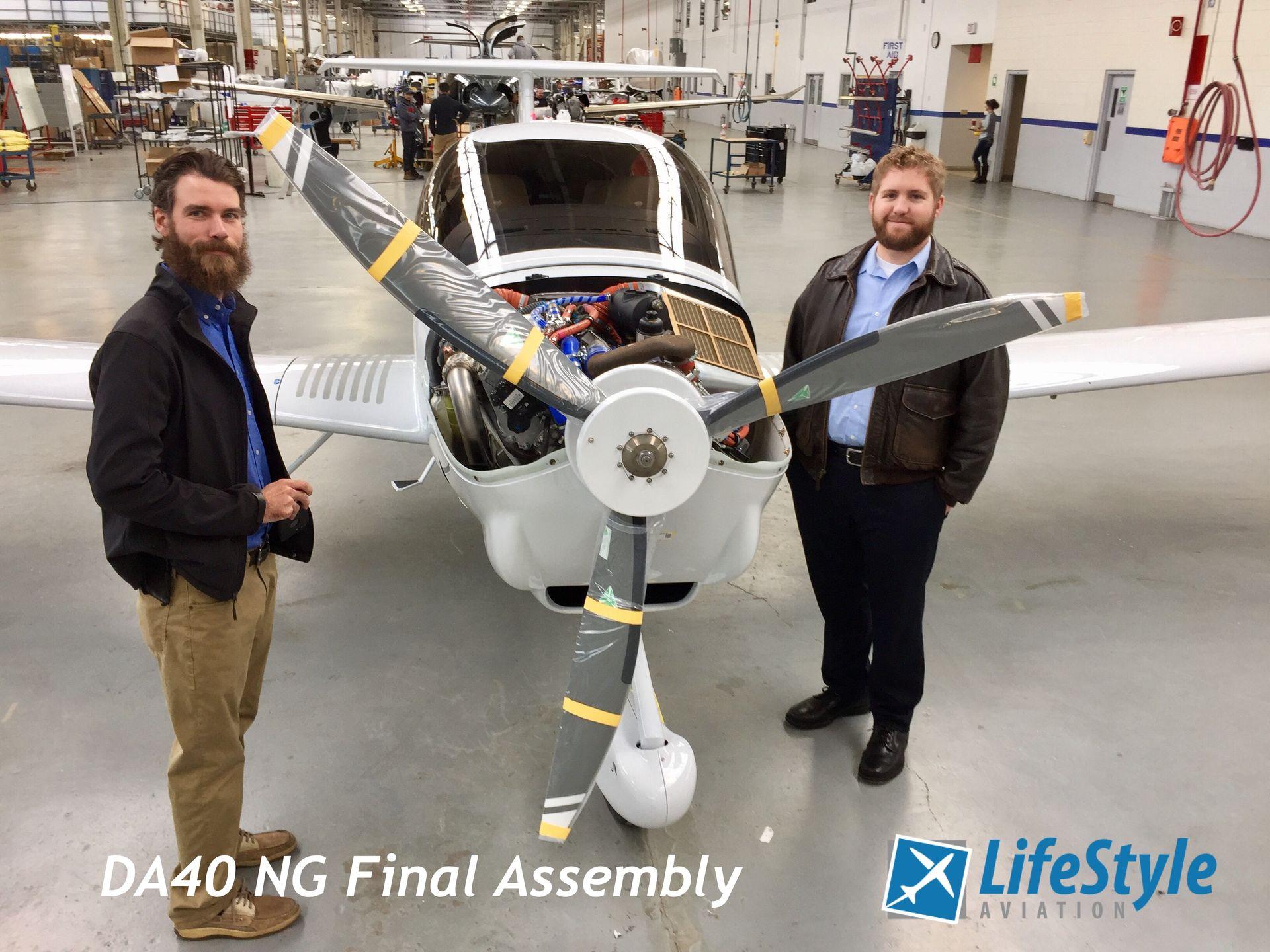 Diamond DA40 NG Final Assembly