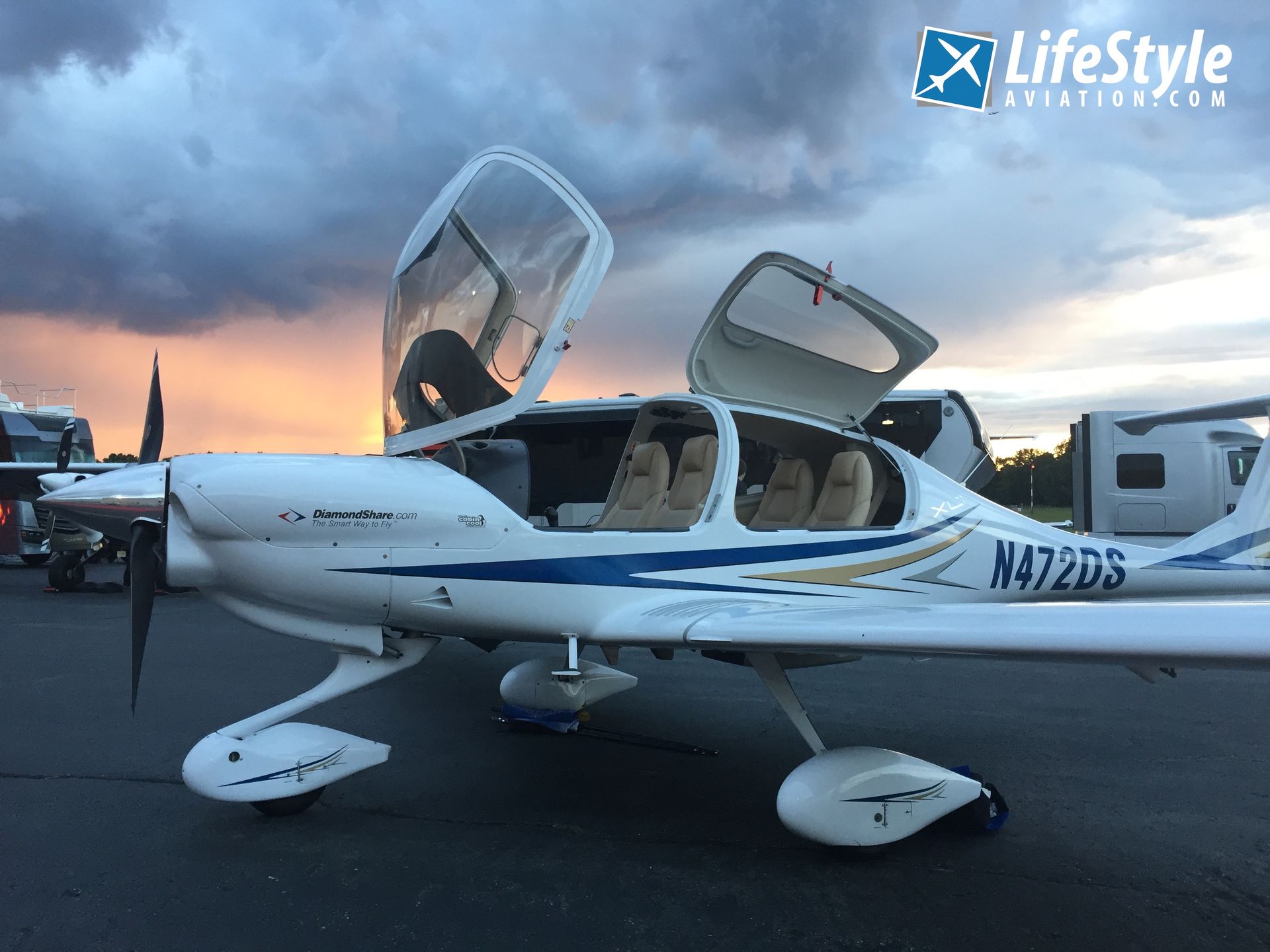 Diamond DA40 at Elite Event 2017