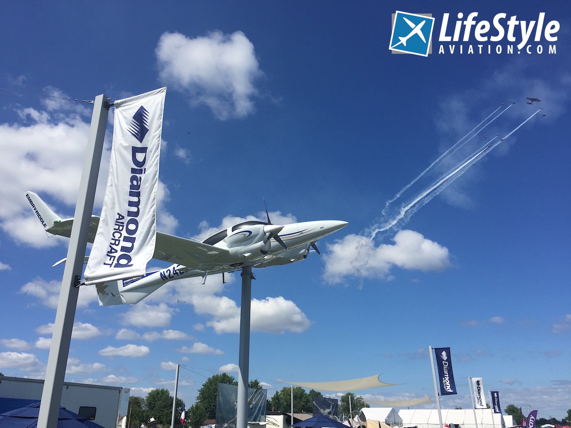 Diamond Aircraft at OshKosh 2017