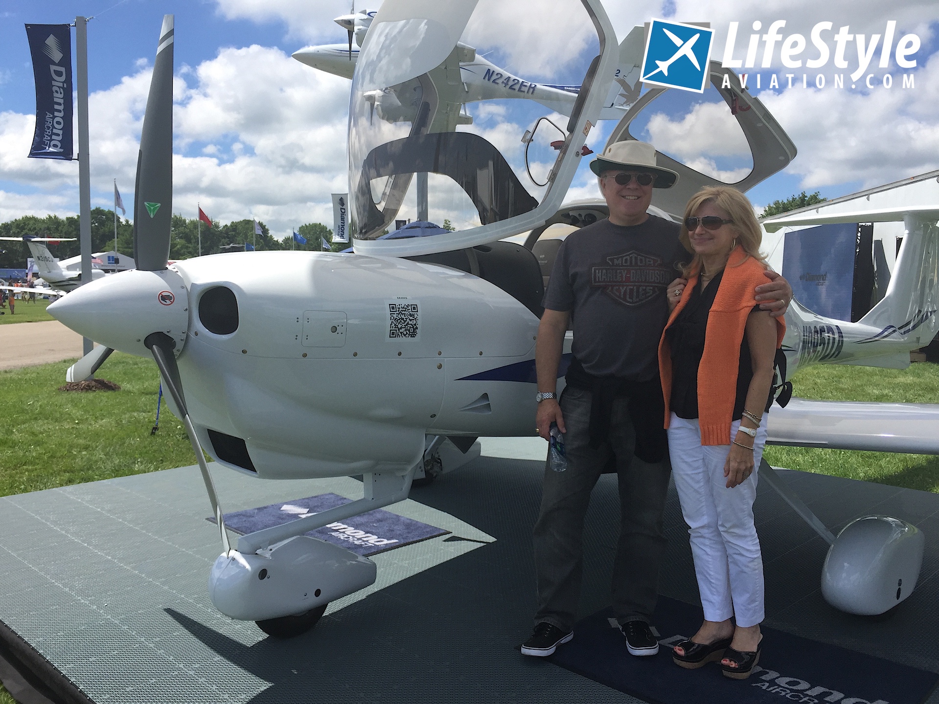 Diamond DA40 at OshKosh 2017