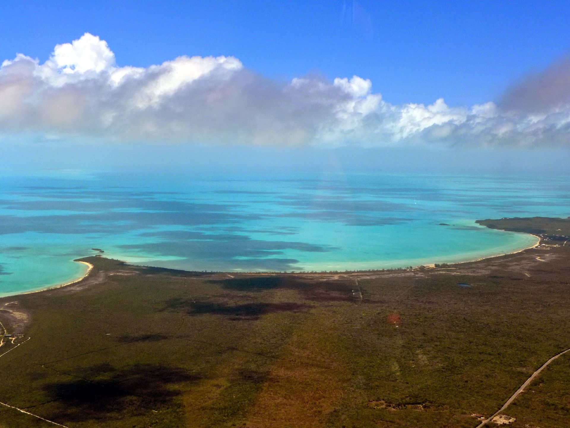 Flying Over Guadeloupe