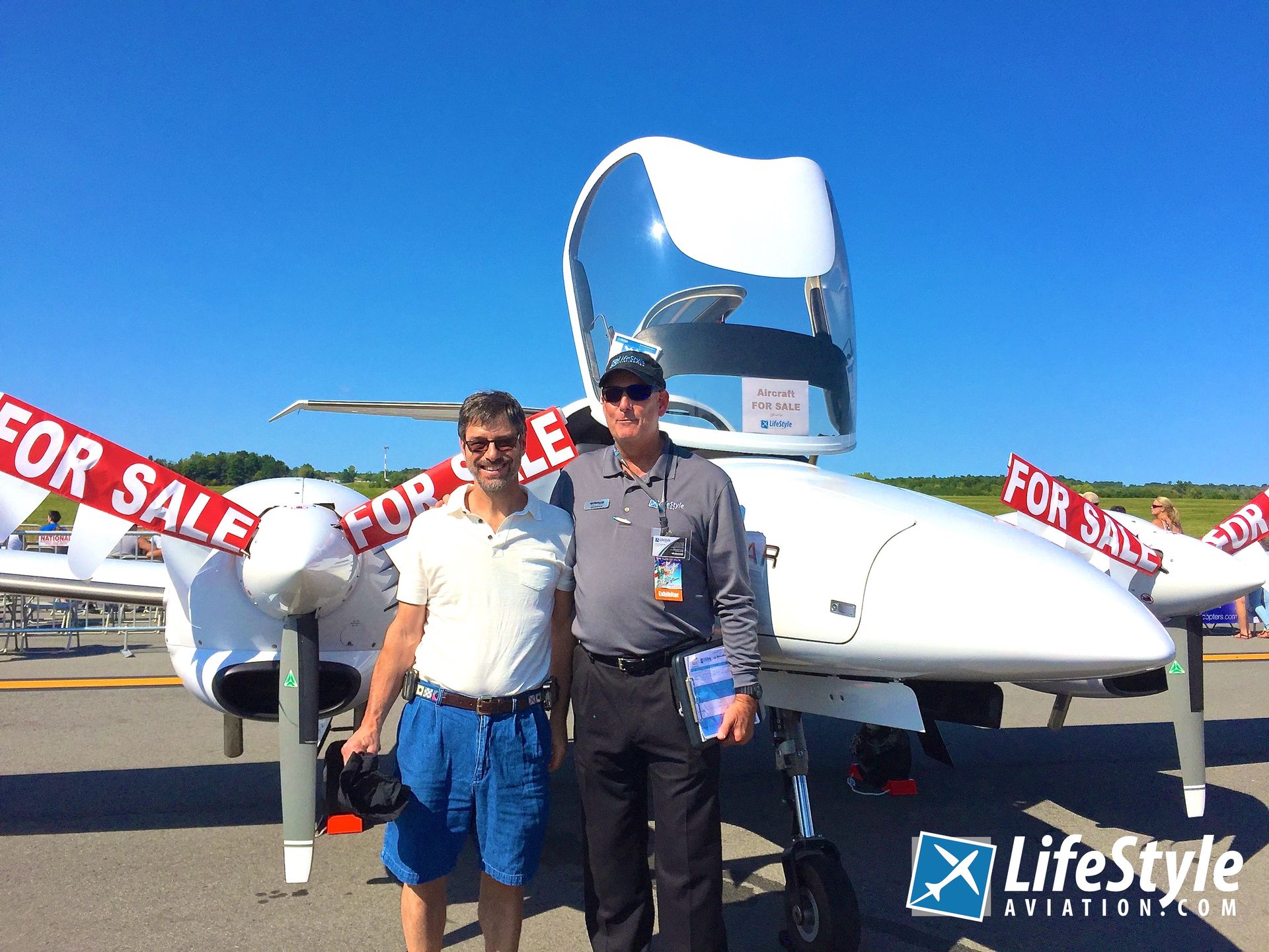 DA42 at NY Air Show 2016