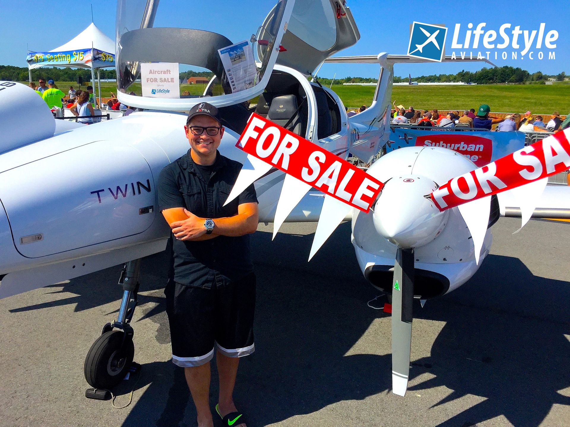 DA42 twin star at NY Air Show 2016