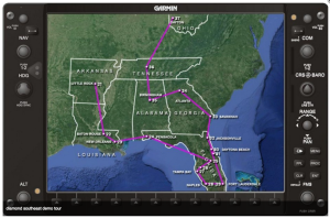 Demo Flight Map