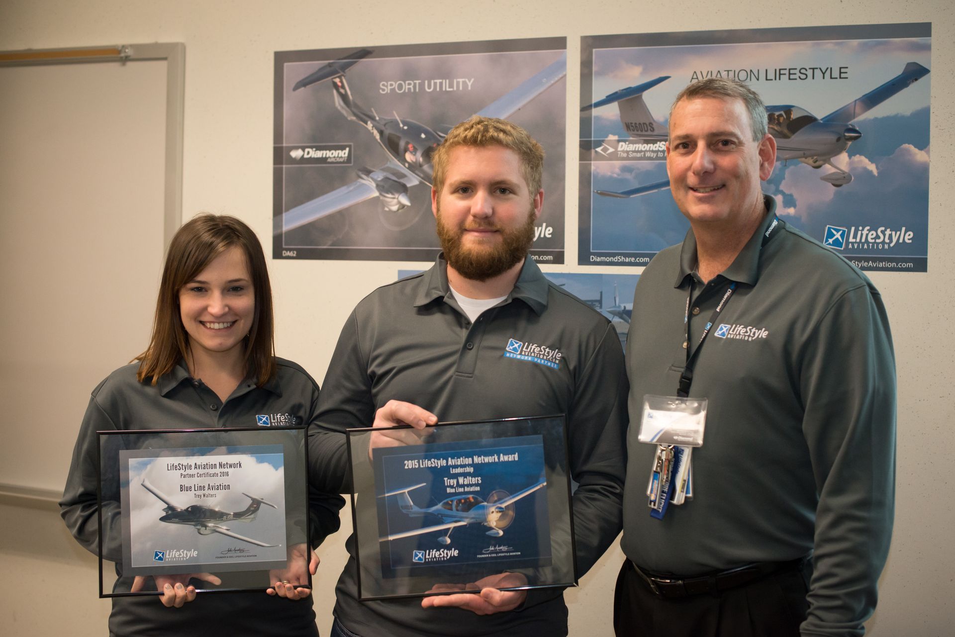 Blue Line Aviation receives award