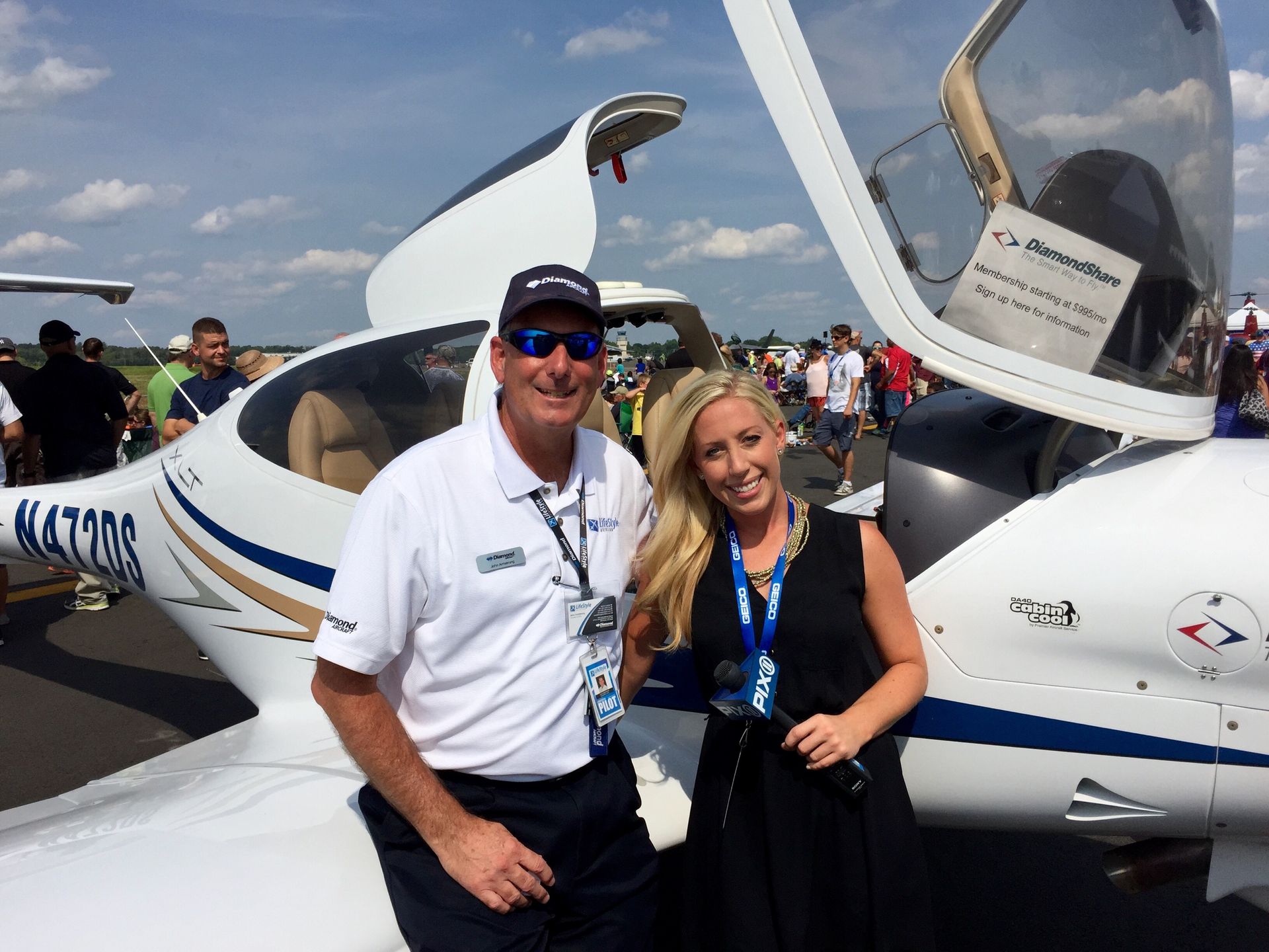 John Armstrong at NY Air Show