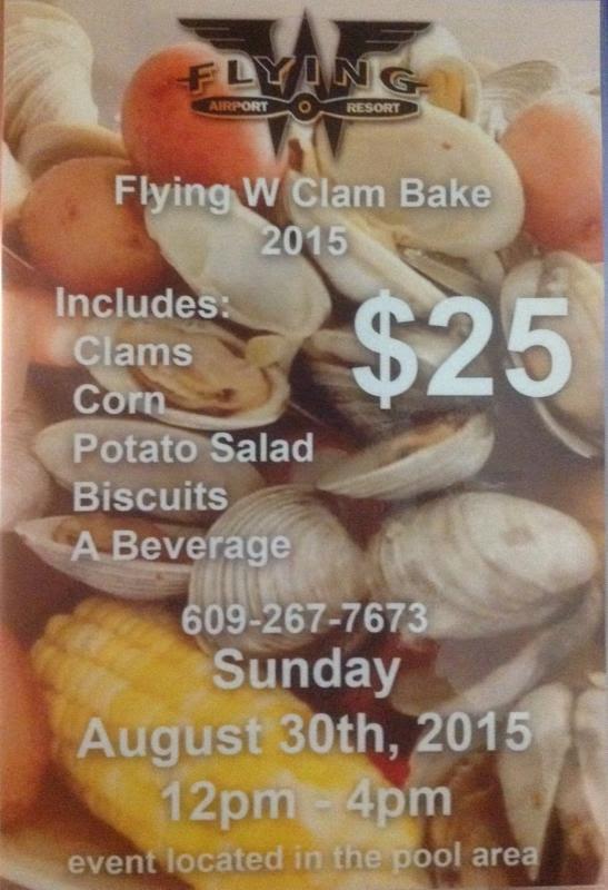 Flying W Clam Bake