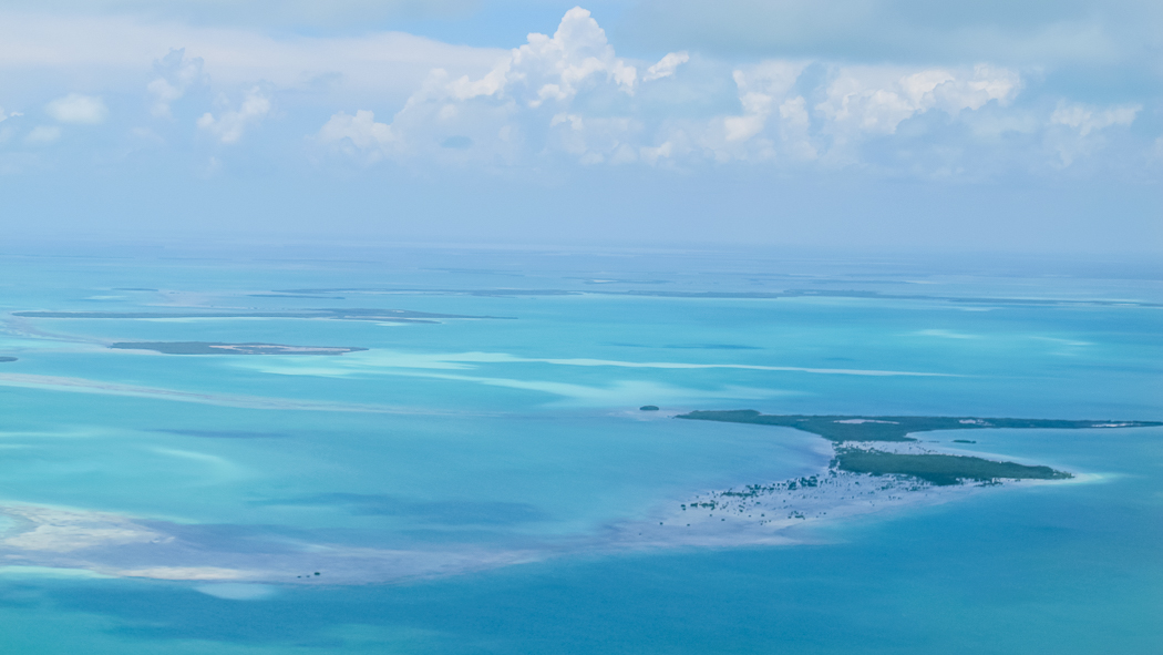 aerial view of key west FL